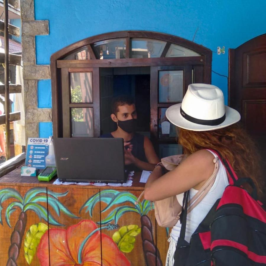 Hostel E Pousada Blue Lagoon Vila do Abraao Ngoại thất bức ảnh